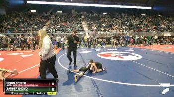49 lbs Semifinal - Zander Enciso, Casper Wrestling Club vs Nixon Potter, Green River Grapplers Wrestling