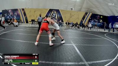 120 lbs Semifinal - Owen Sterritt, Bellevue Elite vs Max Ohl, Ashland