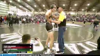 157 lbs Cons. Round 2 - Tuff Solomon, Marsh Valley vs Bryton Harding, Westlake