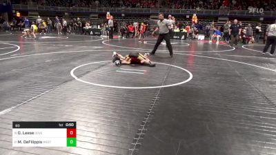 60 lbs Consi Of 16 #2 - Oakley Leese, Dover vs Marco DeFilippis, West Allegheny