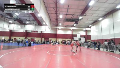 285 lbs Quarterfinal - Scott Santos, Smittyâ??s Wrestling Barn vs Jacob Brengolini, Smittyâ??s Wrestling Barn