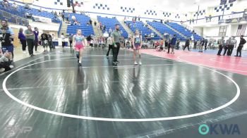 102 lbs Rr Rnd 5 - Bella Hutcheson, Wagoner Takedown Club vs Mckinlee Dosh, Bristow Elementary Wrestling Club