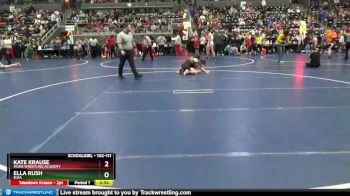 102-111 lbs Round 2 - Kate Krause, Moen Wrestling Academy vs Ella Rush, BJSA