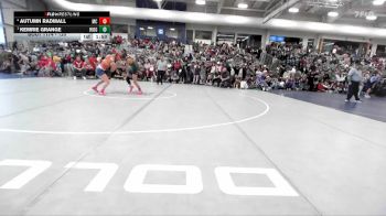 120 lbs Semifinal - Kemrie Grange, Ridgeline vs Autumn Radmall, Mountain Crest