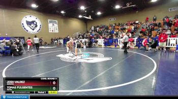 145 lbs Cons. Round 3 - Josh Valdez, Servite vs Tomas Fulgentes, Royal