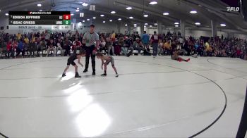 29 lbs Quarterfinal - Edison Jeffries, Kearney Catholic vs Issac Griess, Lincoln Warriors Wrestling Club