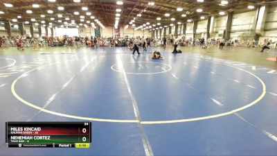 80 lbs Rd# 7- 10:45am Saturday Final Pool - Miles Kincaid, Nauman Green vs Nehemiah Cortez, Team BAM