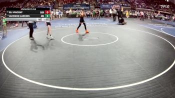 D 1 106 lbs Champ. Round 2 - Jackson Larkins, Airline vs Eli Vincent, Catholic - B.R.