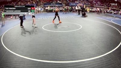 D 1 106 lbs Champ. Round 2 - Jackson Larkins, Airline vs Eli Vincent, Catholic - B.R.