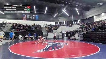 133 lbs Champ. Round 1 - Pablo De Vidits, Southeast Community College vs Zeke Wheeler, Oklahoma Wesleyan