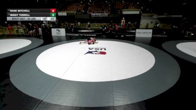 95 lbs 1st Place Match - Mindy Terrell vs Rane Mitchell