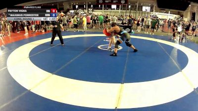 285 lbs Champ. Round 2 - Payton Vigna, Callan Wrestling Academy vs Maximus Forrester, Red Cobra Wrestling Academy