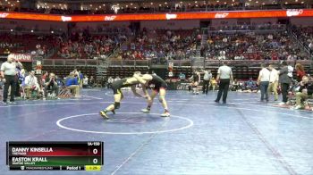 1A-150 lbs Quarterfinal - Easton Krall, Wapsie Valley vs Danny Kinsella, Treynor