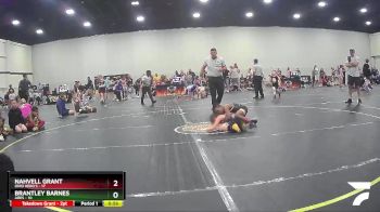 53 lbs Round 2 (4 Team) - Nahvell Grant, Ohio Hero`s vs Brantley Barnes, ARES