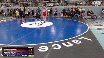 140 lbs Round 3 - Adeline Wright, Mat-Su Matmen vs Abigail Dolan, Juneau Youth Wrestling Club Inc.