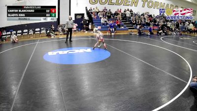50-55 lbs Round 5 - Carter Blanchard, Outlaws vs Gladys King, Knoch