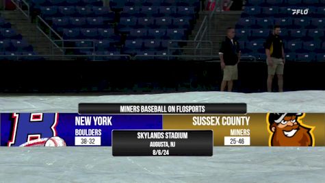 Replay: Away - 2024 New York vs Sussex County | Aug 6 @ 7 PM