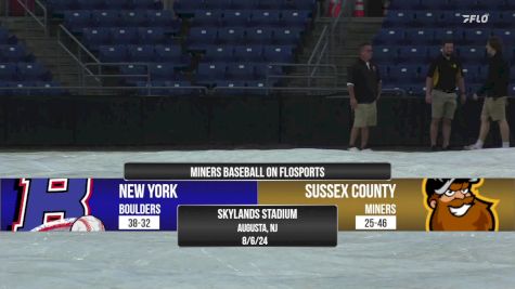 Replay: Home - 2024 New York vs Sussex County | Aug 6 @ 7 PM