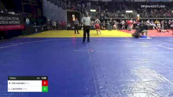 142 lbs Quarterfinal - Kristen Schellenberg, Nebraska Wrestling Academy vs Vada Burton, Cwc