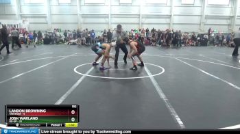 152 lbs Round 1 (10 Team) - Landon Browning, Tar River vs Josh Warland, Rd-Up