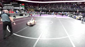 Cons. Round 1 - Boe Iverson, Sisseton vs Sean Roseland, Faulkton Area