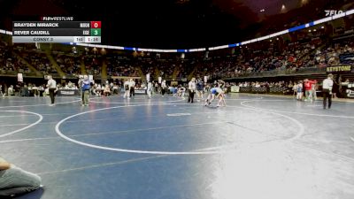 117 lbs Consy 3 - Brayden Mirarck, Mount Carmel vs Rever Caudill, Eisenhower