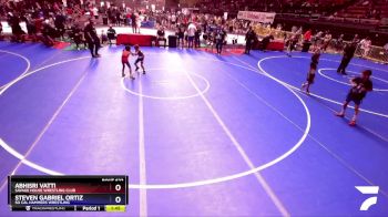 53 lbs Semifinal - Abhisri Vatti, Savage House Wrestling Club vs Steven Gabriel Ortiz, So Cal Hammers Wrestling