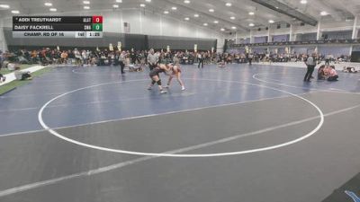 155 lbs Champ. Rd Of 16 - Daisy Fackrell, Sanderson Wrestling Academy vs Addi Treuthardt, Alber Athletics
