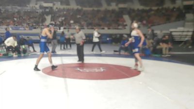 122-D3 Semifinal - Alex Chacon, Safford High School vs Krew Burden, Snowflake High School