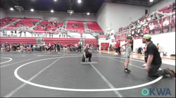 52 lbs Round Of 16 - Knox Kincaid, Cowboy Wrestling Club vs Finn Johnson, Carl Albert