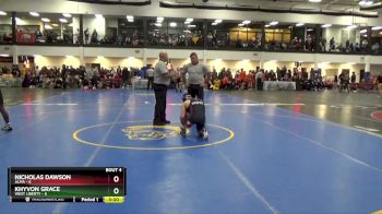 141 lbs Round 1 (10 Team) - Khyvon Grace, West Liberty vs Nicholas Dawson, Alma