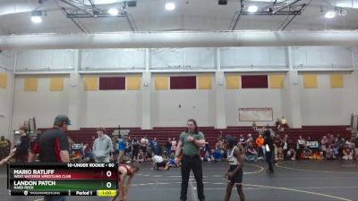 80 lbs 2nd Place Match - Landon Patch, Hard Rock vs Mario Ratliff, West Wateree Wrestling Club