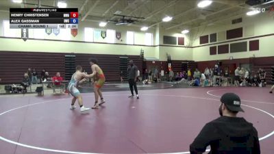 204.8-223.6 Champ. Round 1 - Henry Christensen, Moen Wrestling Academy vs Alex Gassman, Dubuque Wrestling Club