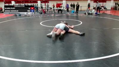 145 lbs Quarterfinal - Mirina Enderlin, University Of Washington vs Klaira Flatt, Linfield University