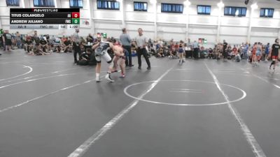 120 lbs Round 4 (6 Team) - Andrew Juliano, Freakztyle Wrecking Crew vs Titus Colangelo, All American