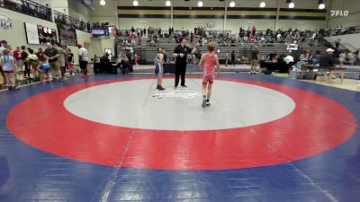 74 lbs Final - Talmadge Dawkins, Roundtree Wrestling Academy vs Strafford Stevens, Level Up Wrestling Center