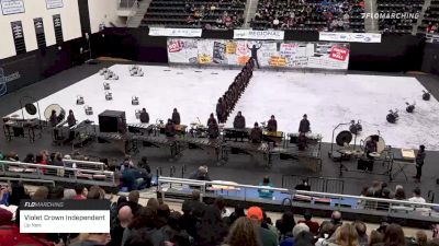 Violet Crown Independent at 2020 WGI Perc/Winds Dallas Regional