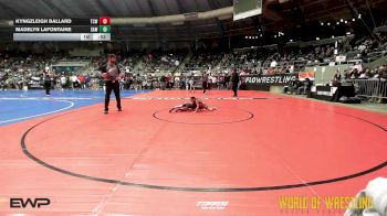 52 lbs Consi Of 4 - Kyngzleigh Ballard, Team Conquer Wrestling vs Madelyn LaFontaine, Simmons Academy Of Wrestling