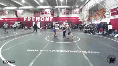 106 lbs Cons. Round 2 - Ricardo Garcia, Matilda Torres High School vs Jack Moreno, Aptos