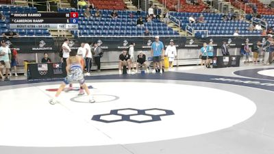 94 lbs Cons. Sub-quarters - Rhoan Rambo, Oklahoma vs Cameron Ramp, Illinois