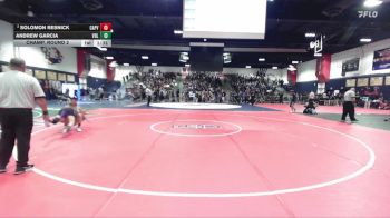 126 lbs Champ. Round 2 - Andrew Garcia, Vista Del Lago vs Solomon Resnick, Capistrano Valley