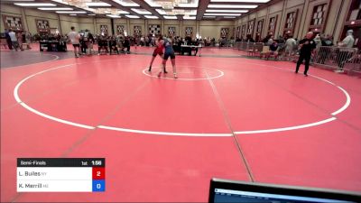 108 lbs Semifinal - Laila Builes, Ny vs Kilee Merrill, Me