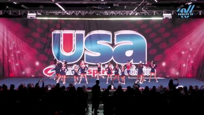 Cypress High School - Varsity Show Cheer Novice [2025 Varsity Show Cheer Novice - Medium Day 1] 2025 USA Spirit Natl's/Collegiate Champs/Jr. Natl's