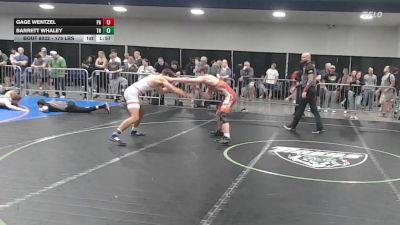 175 lbs Round Of 64 - Gage Wentzel, PA vs Barrett Whaley, TN