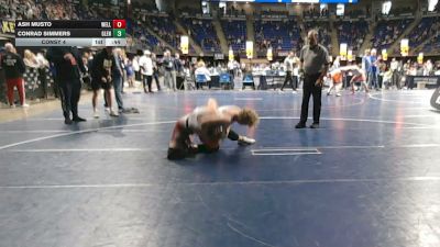 160 lbs Consy 4 - Ash Musto, Wellsboro vs Conrad Simmers, Glendale