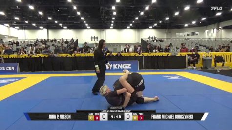 Frank Michael Burczynski vs John P. Nelson 2025 World IBJJF Jiu-Jitsu No-Gi Championship