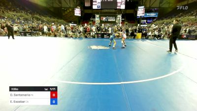 113 lbs Rnd Of 128 - Dakota Santamaria, PA vs Emilio Escobar, CA