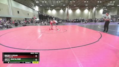 120C Cons. Round 2 - Nicky Giacalone, Seckman vs Brody Logan, Thompson HS