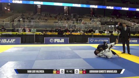 Ivan Luis Valencia vs Abraham Kandete Mwakilasa 2025 Pan Jiu Jitsu IBJJF Championship