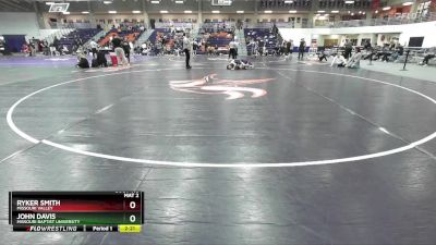 125 lbs Cons. Semi - Ryker Smith, Missouri Valley vs John Davis, Missouri Baptist University